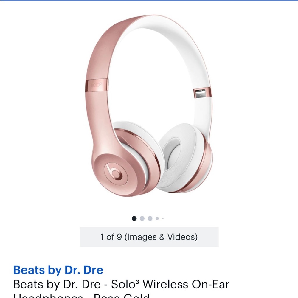 Wireless Beats by Dre Solo3 Headphones